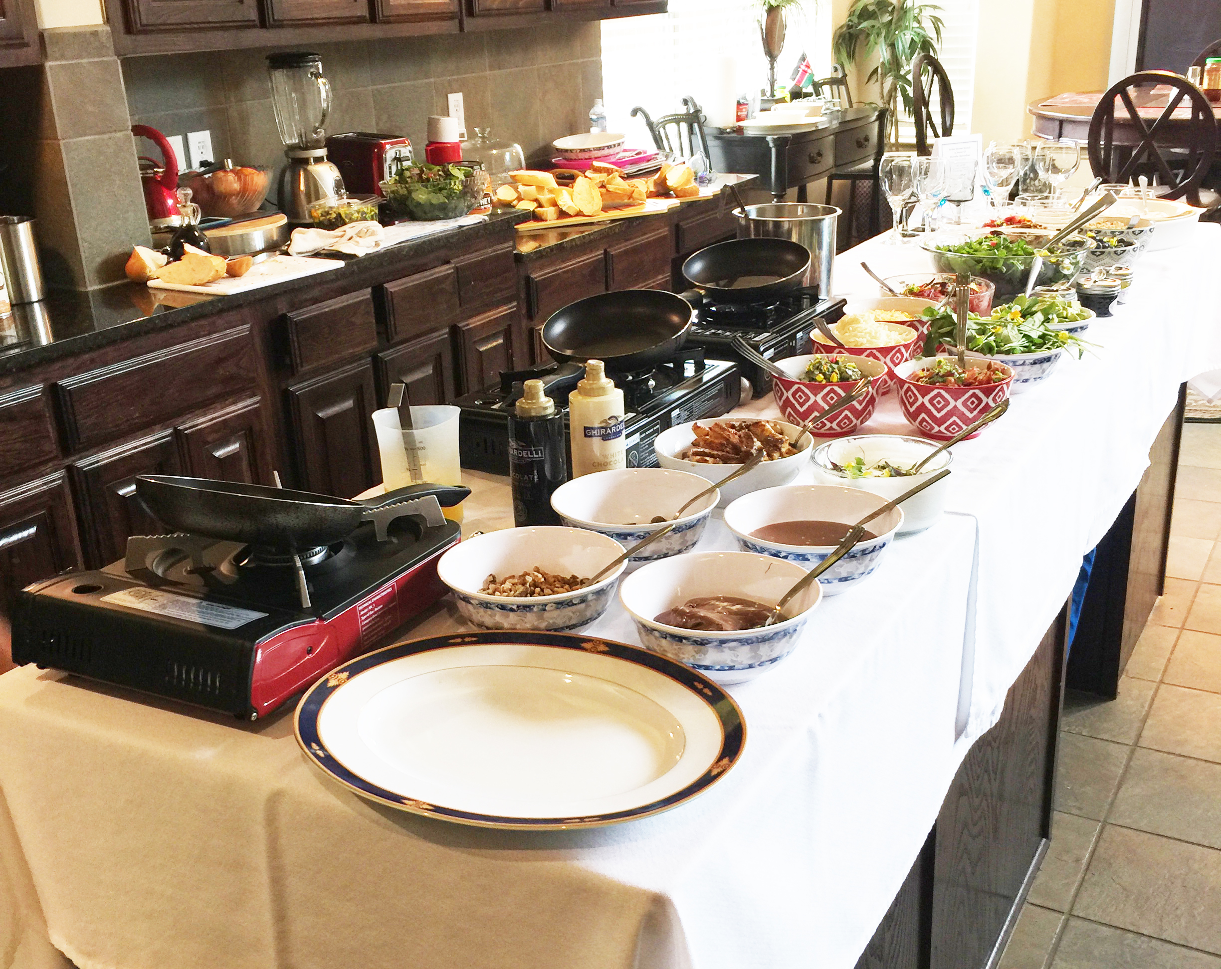 Brunch Buffet with Omelet and Crepe Stations