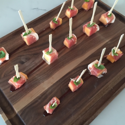 Melon Prosciutto Bites