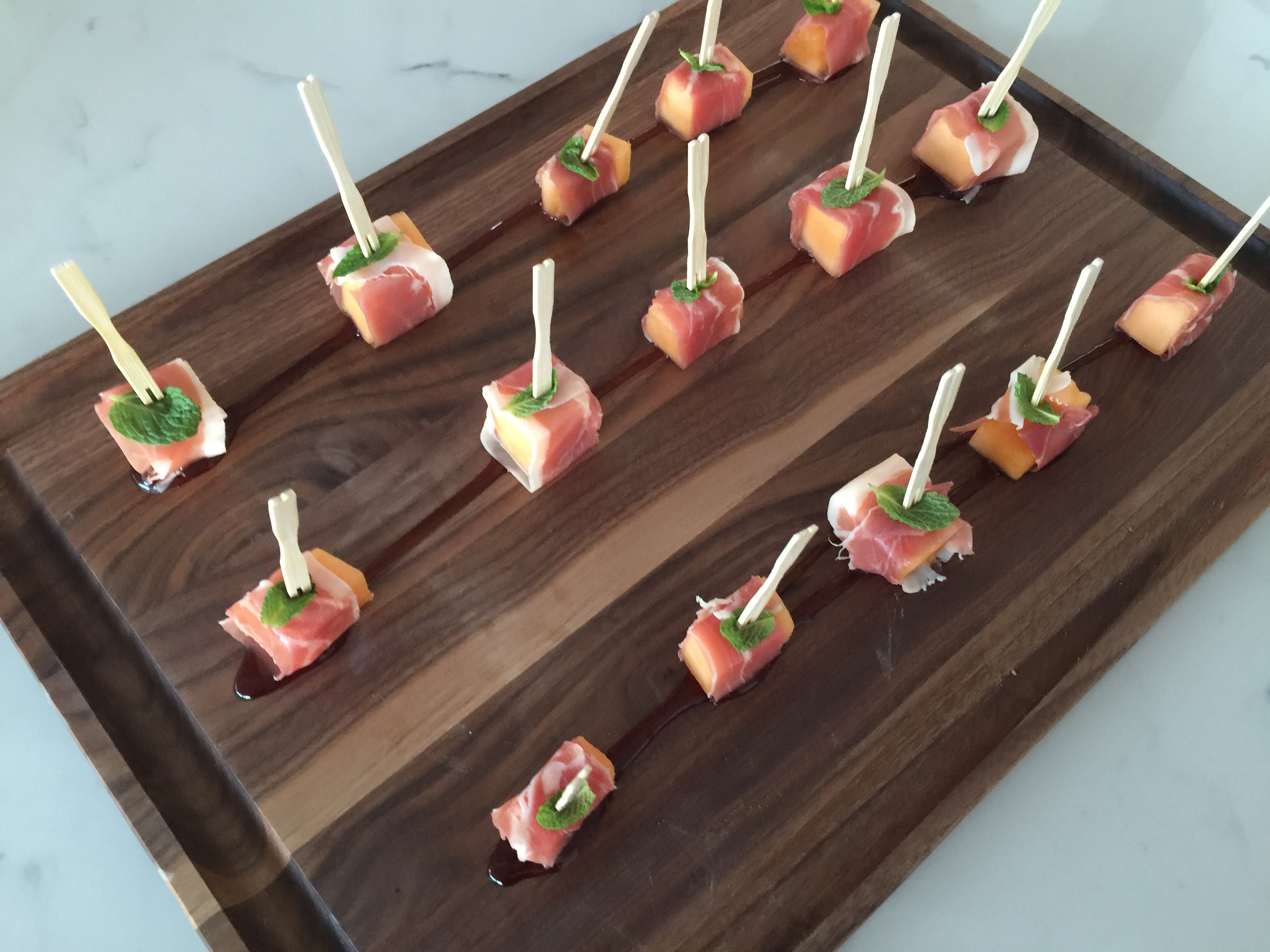 Melon Prosciutto Bites