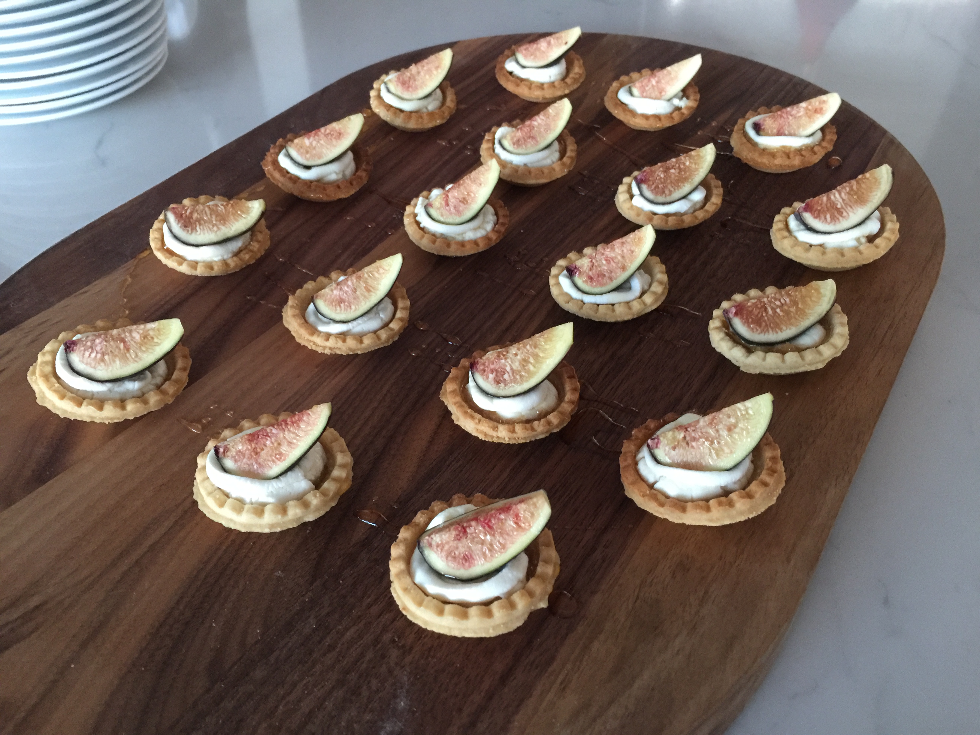 Fig and Goat Cheese Mini Tarts