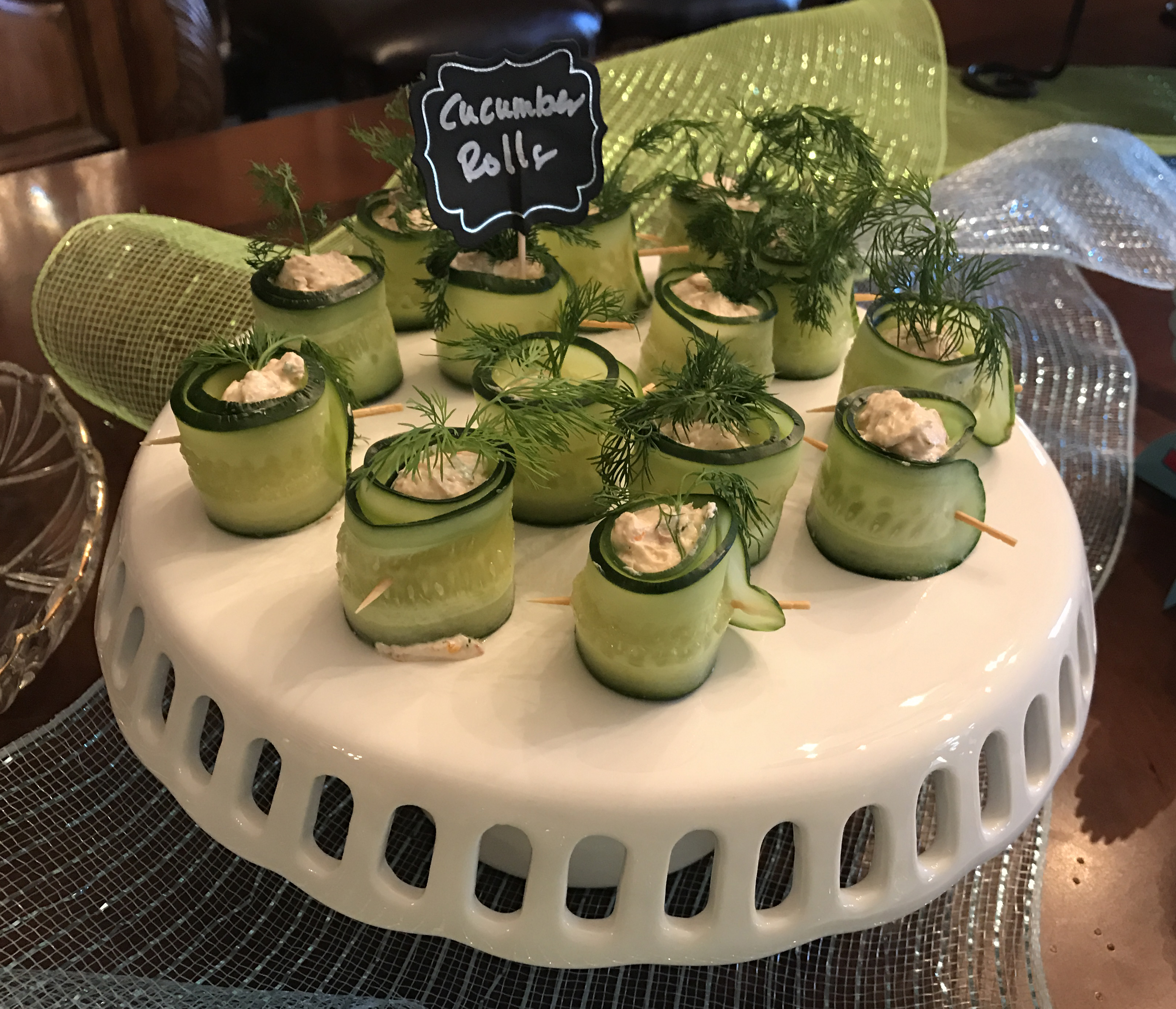 Cucumber Rolls