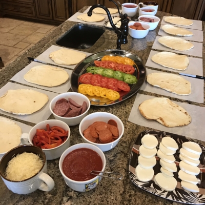Build-Your-Own-Pizza Party