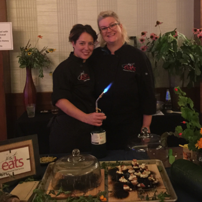 Chefs Noelle and Teri, Charity Event