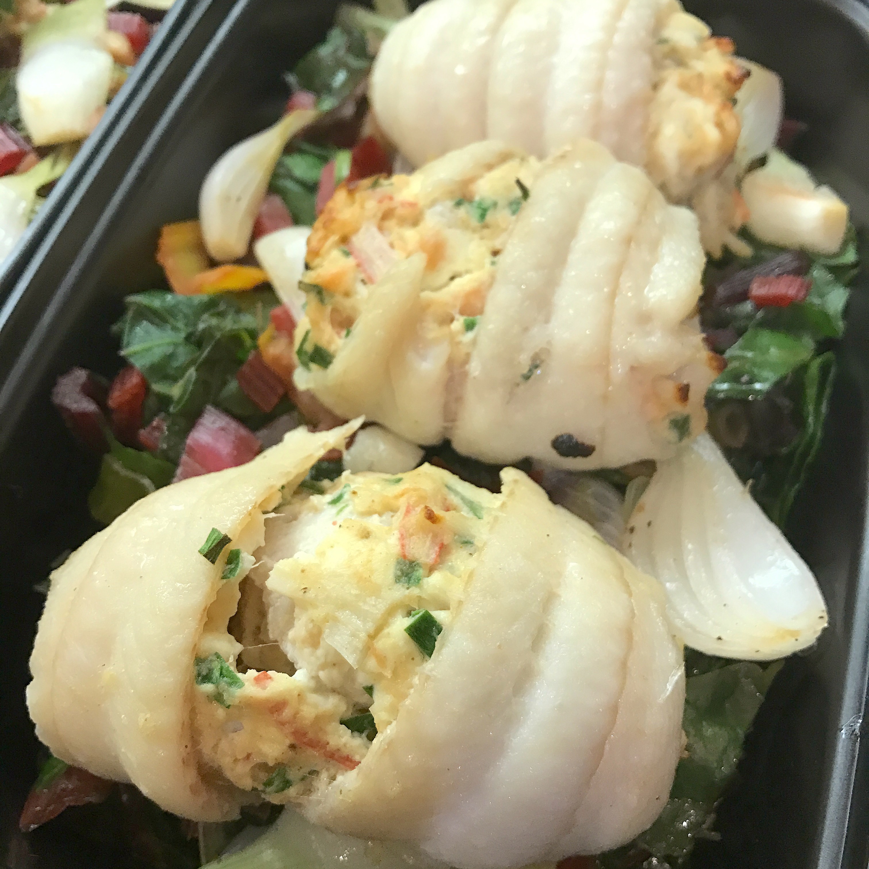 Crab-Stuffed Dover Filets